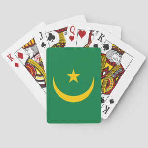 Jeu De Cartes Ancien drapeau de Mauritanie