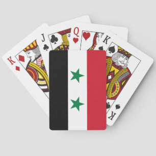 Jeu De Cartes Ancien drapeau de Syrie
