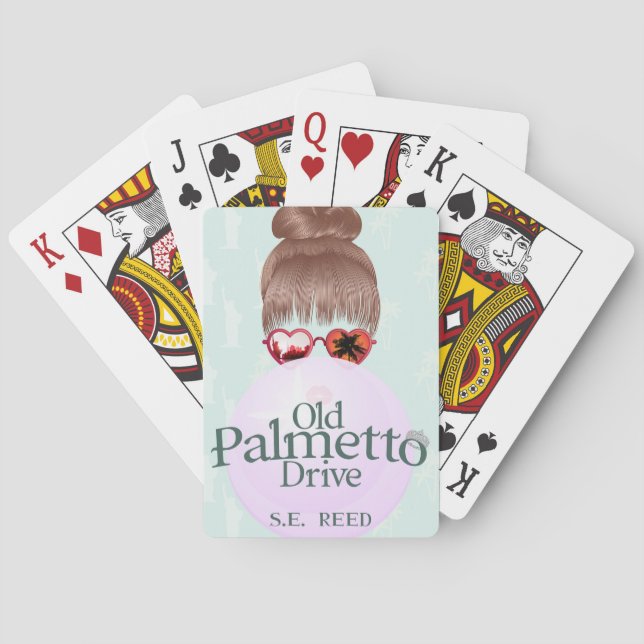Jeu De Cartes Ancienne Allée Palmette (dos)