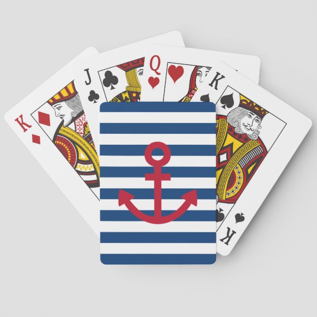 Jeu De Cartes Ancre (dos)