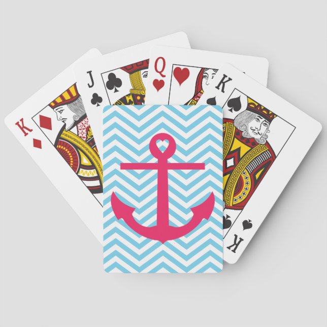 Jeu De Cartes Ancre cardiaque (dos)