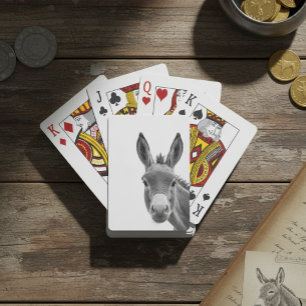 Jeu De Cartes Âne qui louche mignon