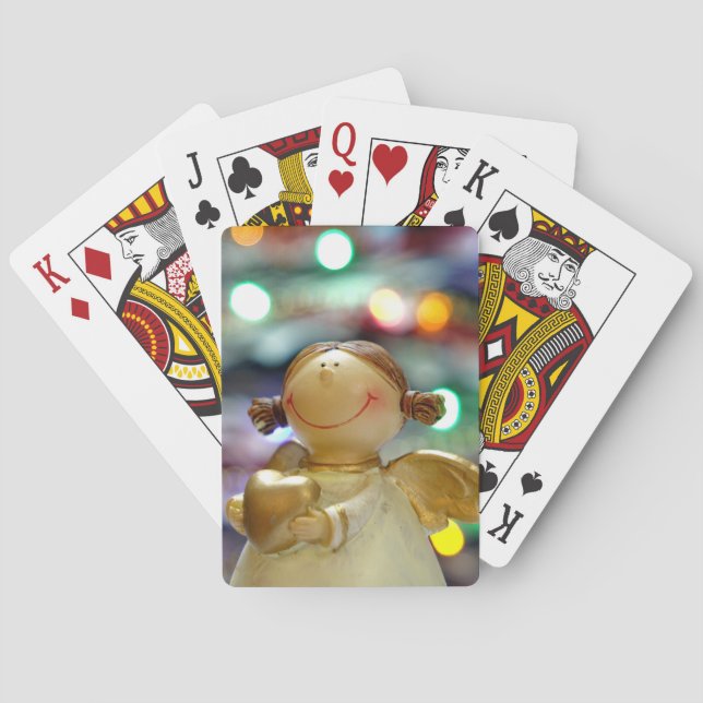 Jeu De Cartes Ange de Noël (dos)
