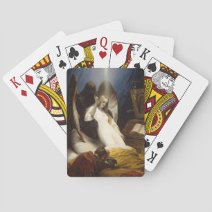 Jeu De Cartes Angel de la mort (Aller au Ciel) (Horace Vernet)