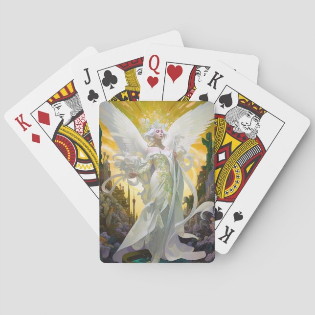Jeu De Cartes Angel Imaginaire Art (dos)