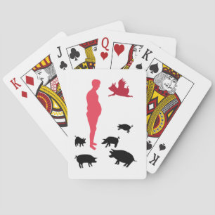 Jeu De Cartes Angel Pgs Happy Repas Vegeterian Playing Cartes