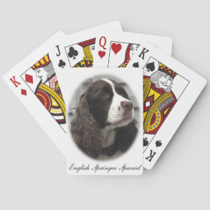 Jeu De Cartes Anglais Springer Spaniel Jouer Cartes