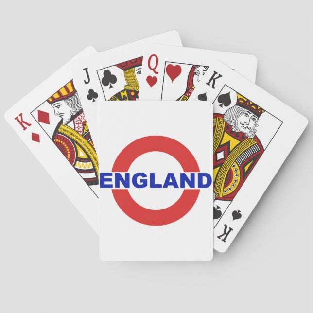 JEU DE CARTES ANGLETERRE (dos)