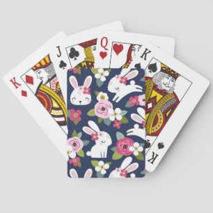 Jeu De Cartes animal floral