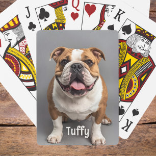 Jeu De Cartes Animaux de compagnie Photo Jouer aux cartes Chien