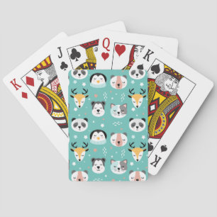 Jeu De Cartes Animaux d'hiver