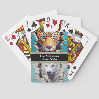 Jeu De Cartes Animaux modernes personnalisables
