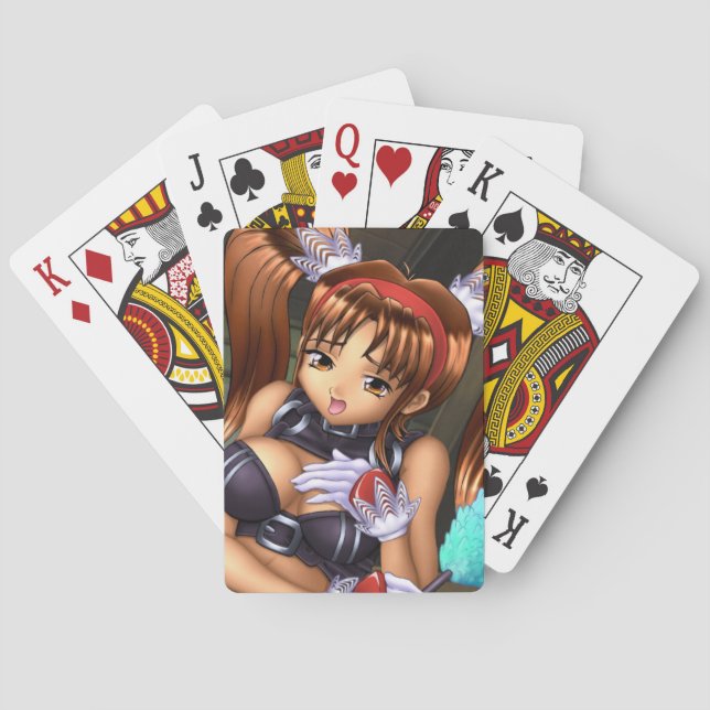 Jeu De Cartes Anime Girl - Miel (dos)