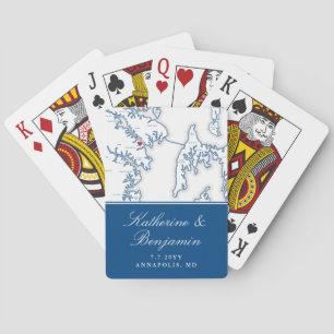Jeu De Cartes Annapolis MD Destination Wedding Favor