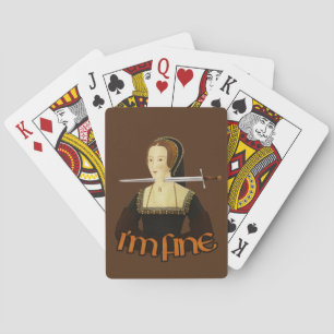 Jeu De Cartes Anne Boleyn - Je vais bien