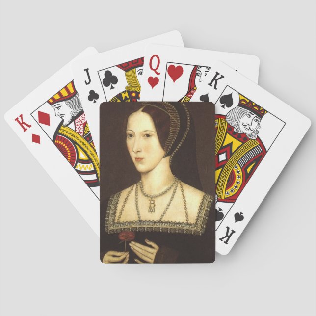 Jeu De Cartes Anne Boleyn Jouer aux cartes (dos)