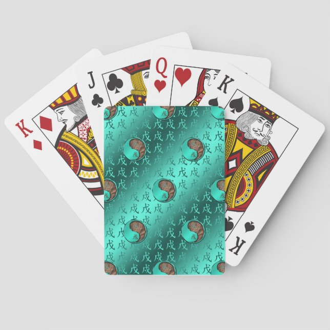 Jeu De Cartes Année du Chien de Terre (dos)