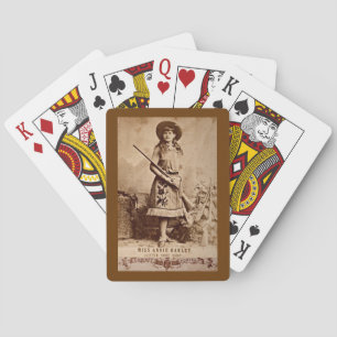 Jeu De Cartes Annie Oakley Sepia