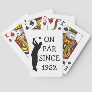Jeu De Cartes Anniversaire Golfer Funny 70e heureux papa Par