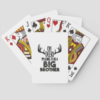 Jeu De Cartes Annonce de grossesse Enfants Oh Cerf Grand Frère C