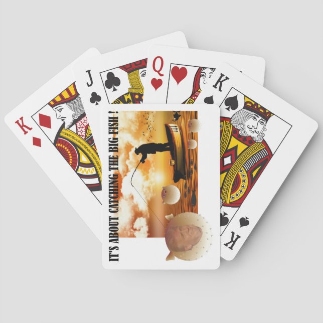 Jeu De Cartes Anti atout/prise des grands poissons ! , (dos)