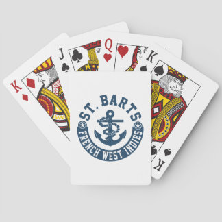 Jeu De Cartes Antilles françaises de St Barts
