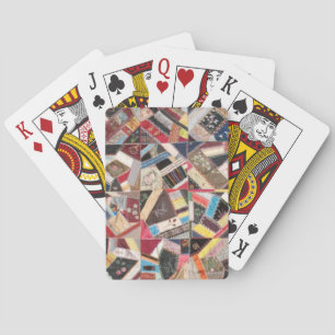 Jeu De Cartes Antique, époque victorienne, couette folle