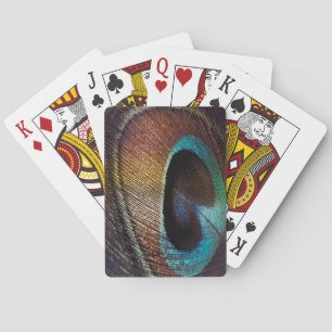 Jeu De Cartes Antique Hues Peacock Feather Eye