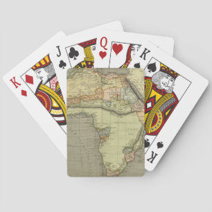 Jeu De Cartes Antique vieille carte inspirée