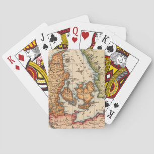 Jeu De Cartes Antique vieille carte inspirée (10)