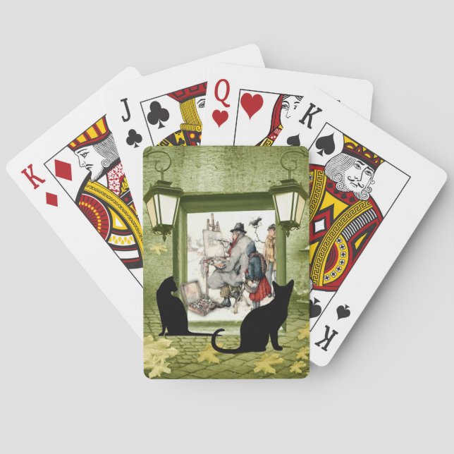 Jeu De Cartes Anton Pieck Jouer aux cartes (dos)