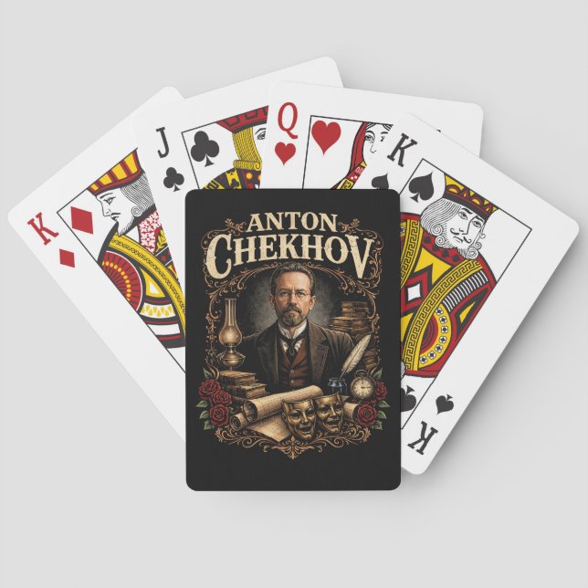 Jeu De Cartes Anton Tchekhov (dos)