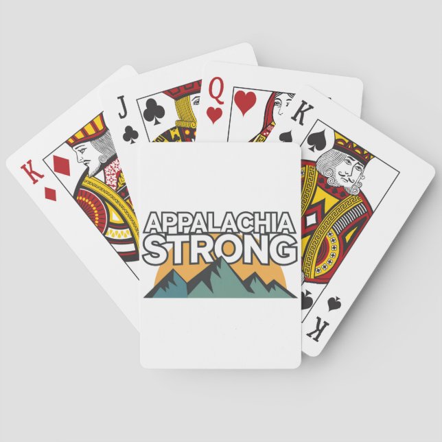 Jeu De Cartes Appalachia forte (dos)