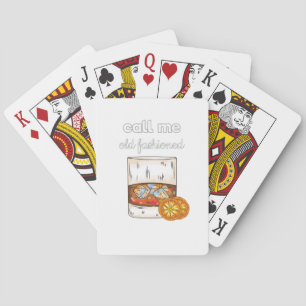 Jeu De Cartes Appelez-moi vieux mode