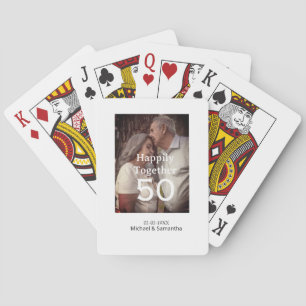 Jeu De Cartes applaudissements à 50 ans anniversaire ajouter nom