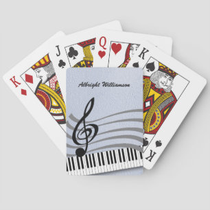 Jeu De Cartes Appréciation musicale Design personnalisé avec nom