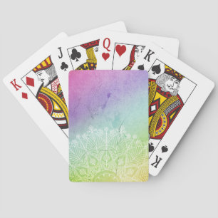 Jeu De Cartes Aquarelle de Bohême