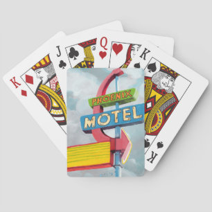 Jeu De Cartes Aquarelle Motel Phoenix