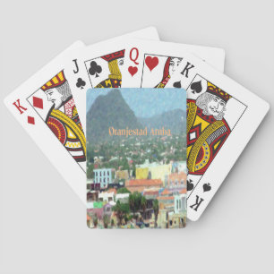 Jeu De Cartes Aquarelle Oranjestad, Aruba