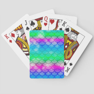 Jeu De Cartes Aquarelle-sirène