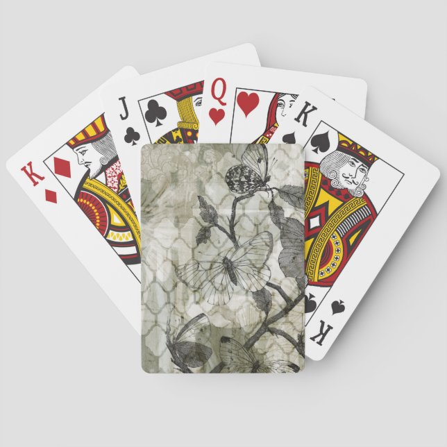 Jeu De Cartes Arabesque Butterflies (dos)