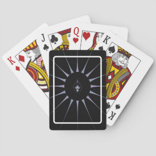Jeu De Cartes Araignée violette