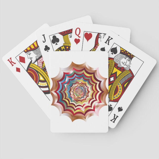 Jeu De Cartes araignée web hypnotique revitalisé (dos)