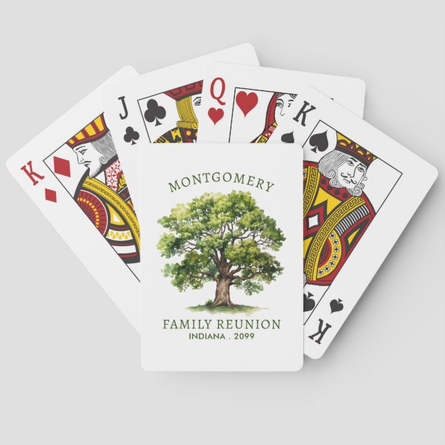 Jeu De Cartes Arborescence famille (dos)
