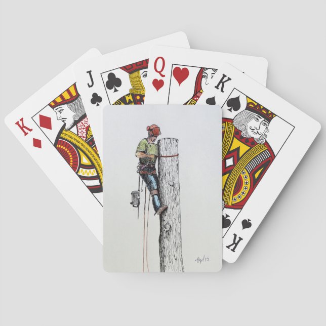 Jeu De Cartes Arboriste Tree Surgeon (dos)