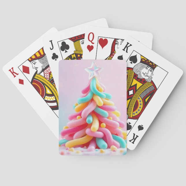 Jeu De Cartes Arbre à Bonbons Fantaisiste (dos)