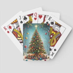Jeu De Cartes Arbre de Noël Lumineux,