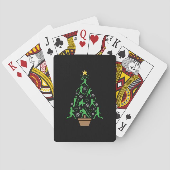 Jeu De Cartes Arbre de Noël pour filles de filles (dos)