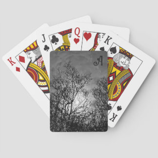 Jeu De Cartes Arbre gothique Monogramme mystique