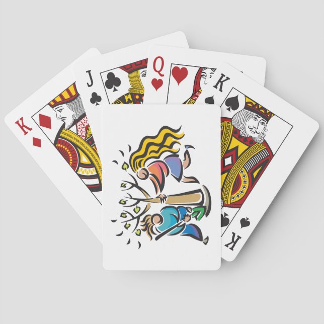 Jeu De Cartes Arbre plante A (dos)